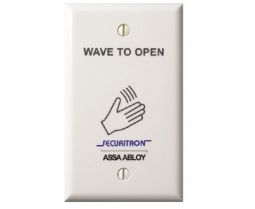 Securitron, WSS-WSD (WSS-W1) Wave Sense Switch, Single Gang